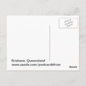 Brisbane, Australië Briefkaart (Achterkant)