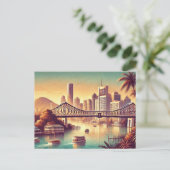 Brisbane, Australië briefkaarten (Staand voorkant)