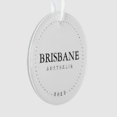 Brisbane Australie Simple Voyage international (devant)