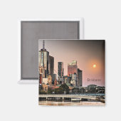 Brisbane, Australische cityscape foto Magneet (Voorkant / Achterkant)