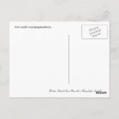 Brisbane Festival Australie, Carte postale (Dos)