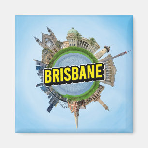 Brisbane klein klein planeet landmark architectuur magneet