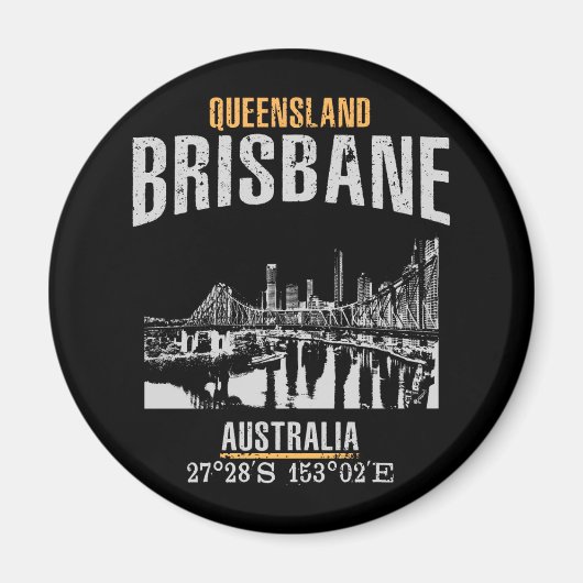 Brisbane Magneet (Voorkant)