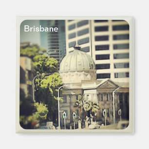 Brisbane - magnet de bureau de douane