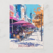 Brisbane Queensland Reizen Briefkaart (Voorkant)
