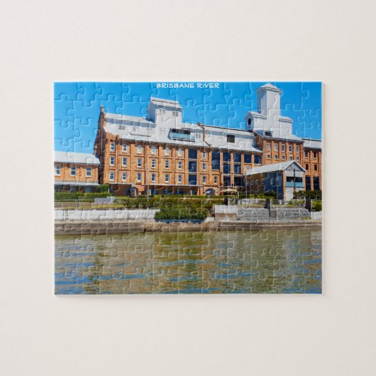 Brisbane rivier Australië Legpuzzel (Horizontaal)