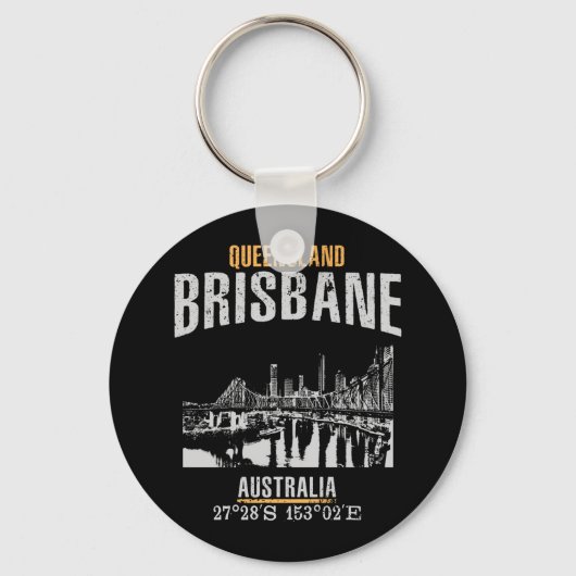 Brisbane Sleutelhanger (Voorkant)
