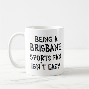 Brisbane sportfan, zijnde koffiemok