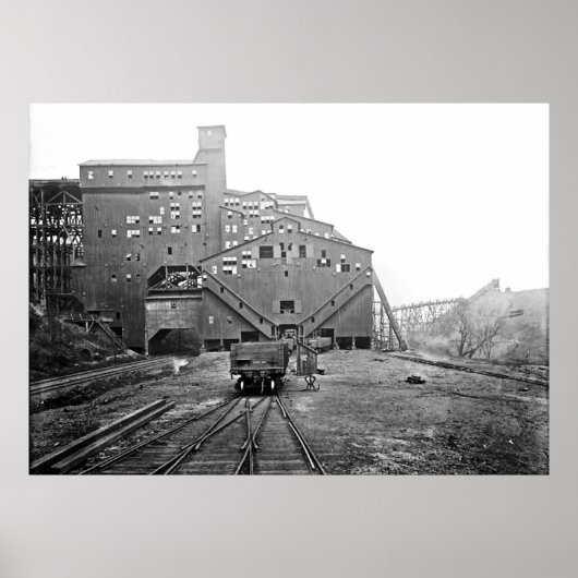 Brise-Charbon Woodward Kingston Pa. Affiche (Devant)