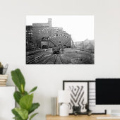 Brise-Charbon Woodward Kingston Pa. Affiche (Bureau à domicile)