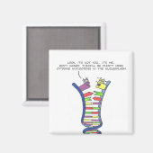 Brise de l'ADN - Aimant de réfrigérateur (Recto/Verso)