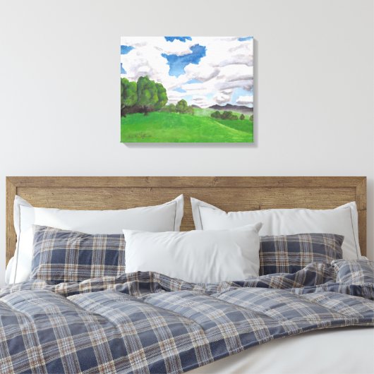 Brise d'été dans les collines : toile standard d'i (Insitu(Chambre))