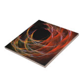 Briser le carreau d'art Abstrait du cercle (Côté)