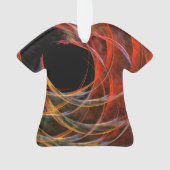 Briser le cercle Abstrait Art Acrylique chemise (dos)
