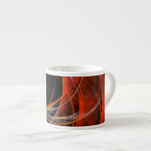Briser le cercle Art Abstrait Espresso Mug (Devant droit)