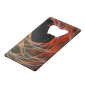 Briser le Cercle Vortex de Feu Art Abstrait (Devant Angle)