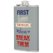 Briser le flacon personnalisé Règles (Gauche)