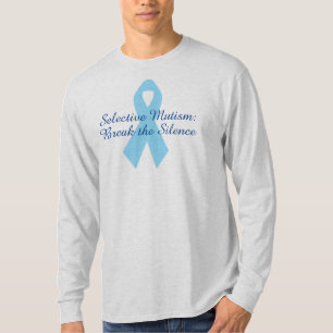 Briser le T-shirt du ruban silencieux
