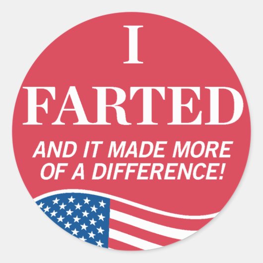 Briser le vent sur le sticker de vote (Devant)