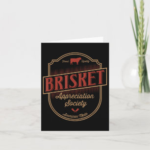 Brisket Appreciation Society Rookvlees Kaart