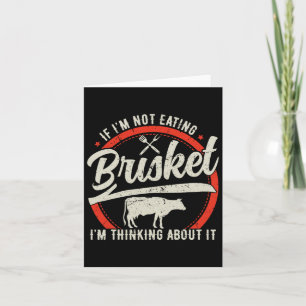 Brisket Beef Grillen BBQ Grill Master Kaart