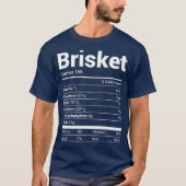 Brisket Nutrition Facts Family Matching Costume T-shirt (Voorkant)