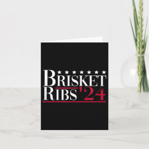 Brisket Ribs 2024 - Grappig BBQ Barbecue Politiek  Kaart