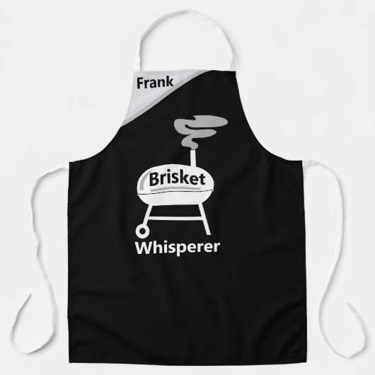 Brisket Whisperer Schort - Smoker Magic Design (Voorkant)