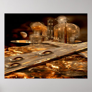 Briskport afdrukken poster