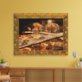 BriskPort Wrapped Canvas Afdruk (Insitu (Woonkamer))