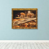 BriskPort Wrapped Canvas Afdruk (Insitu (Houten vloer))