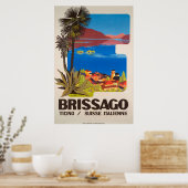 Brissago, Tessin, Suisse, Poster de voyage (Cuisine)