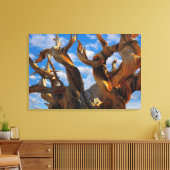 Bristlecone Pijnboom Canvas Afdruk (Insitu (Woonkamer))