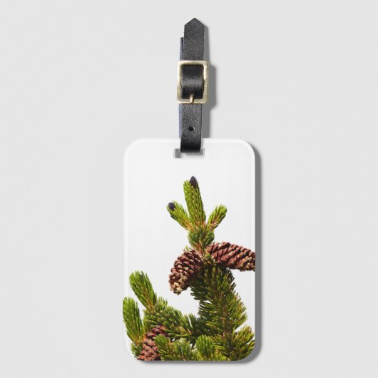 Bristlecone Pine Bagagelabel (Voorkant (verticaal))