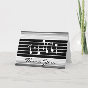 Bristles Musical Notes BEDANKT