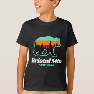 Bristol berg new york skien snowboarden beer t-shirt