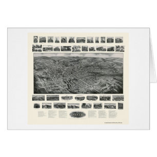 Bristol, carte panoramique de CT - 1907