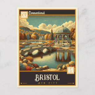 Bristol, Connecticut Briefkaart