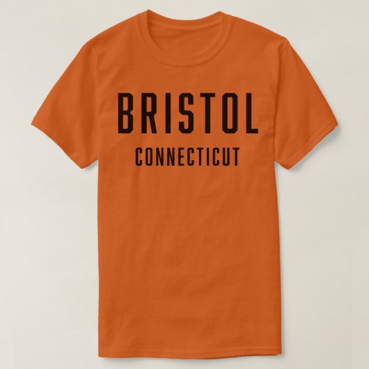 Bristol Connecticut TShirt 4 (Design devant)