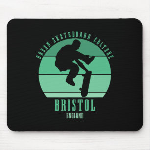 Bristol Engeland Skateboarder Urn Skateboarden 1 Muismat