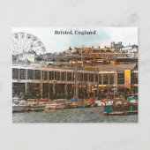 Bristol Engeland Verenigd Koninkrijk Panorama Uitz Briefkaart (Voorkant)