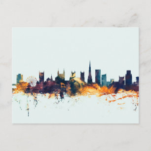 Bristol England Skyline Briefkaart