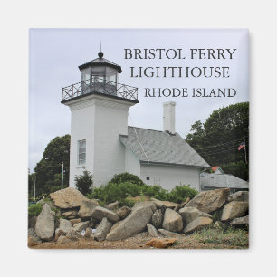 Bristol Ferry Lighthouse, Rhode Island Magnet Magneet
