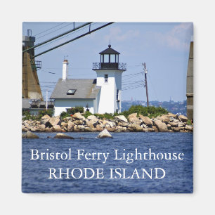 Bristol Ferry Lighthouse, Rhode Island Magnet Magneet