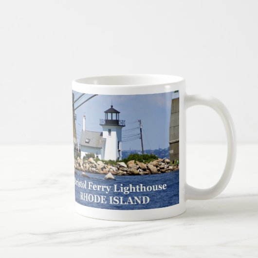 Bristol Ferry Lighthouse, Rhode Island Mok (Rechts)