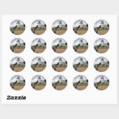 Bristol Ferry Lighthouse Rhode Island Stickers (Feuille)