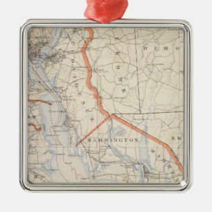 Bristol-land, Rhode-eiland Metalen Ornament