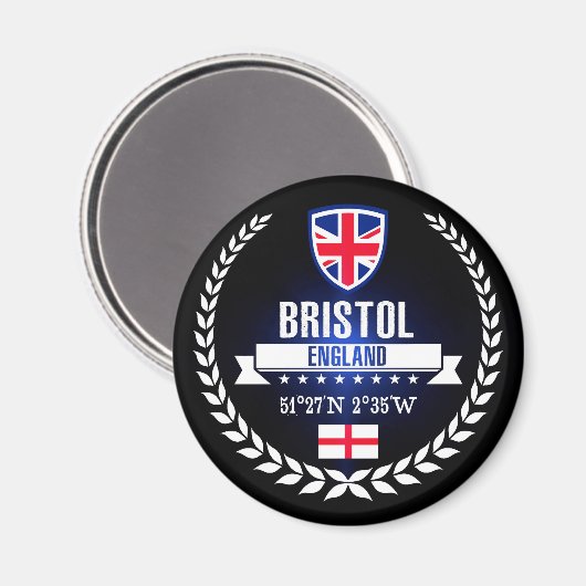 Bristol Magneet (Voorkant / Achterkant)