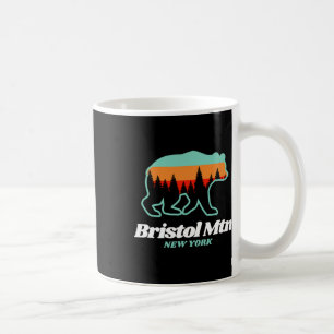Bristol Mountain New York Skiën Snowboarden Beer Koffiemok