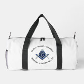 Bristol No 25 Masonic Gym Bag Plunjezak (Achterkant)
